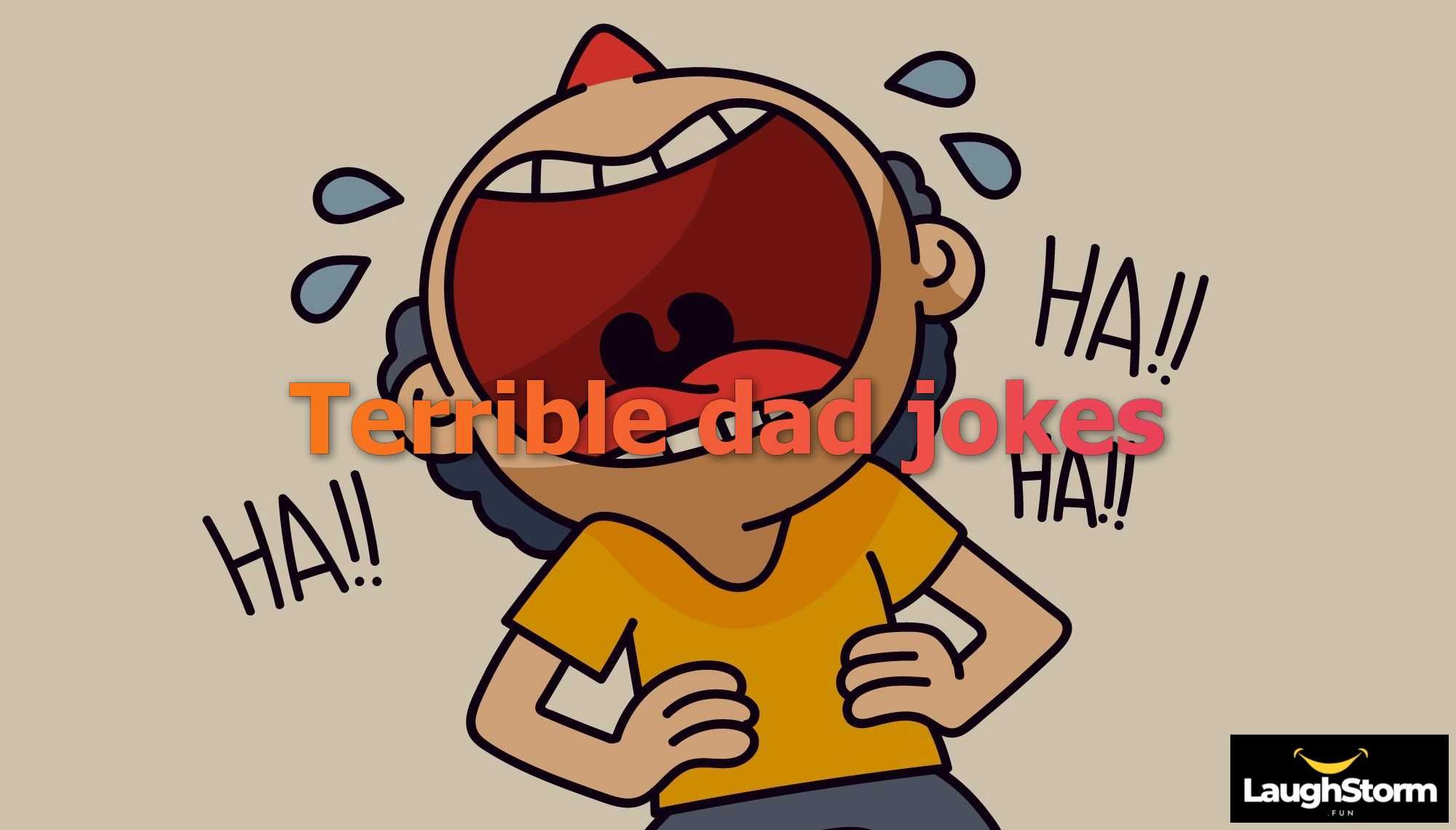 Terrible dad jokes